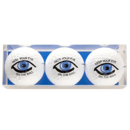 Tres bolas - motivo Keep Your Eye (mantén tu ojo)