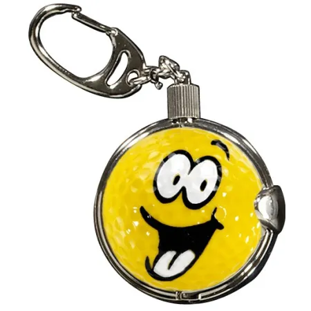 Llavero con pelota de golf extraíble